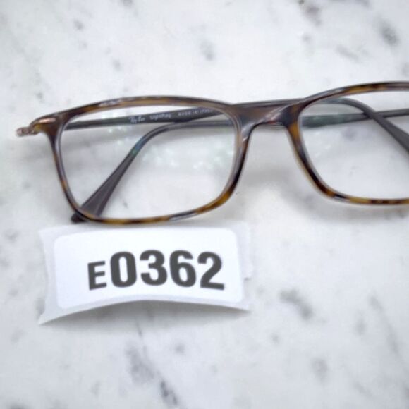Ray-Ban RB 7031 2301 LightRay Tortoise Brown Eyeglasses Frames Only 53-17-140